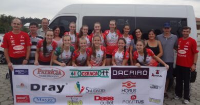 Equipe conquistou a 2ª colocação no torneio na cidade de Nova Trento