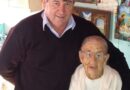 Secretário Zé Ricardo esteve visitando a saudadense Alzira, que completou 105 anos