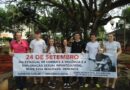 Ação foi realizada pelo Conselho Municipal dos Direitos da Criança e do Adolescente, em parceria com a Assistência Social e alunos da EEB Rodrigues Alves