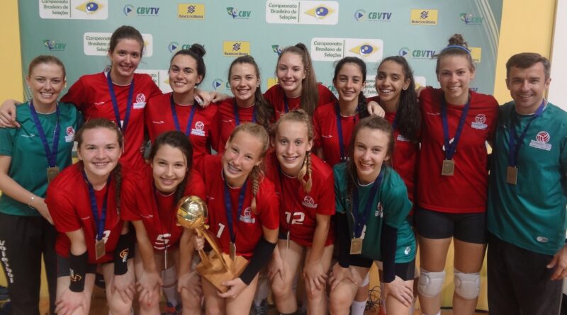 Seleção Catarinense conquistou o ouro no campeonato em Saquarema