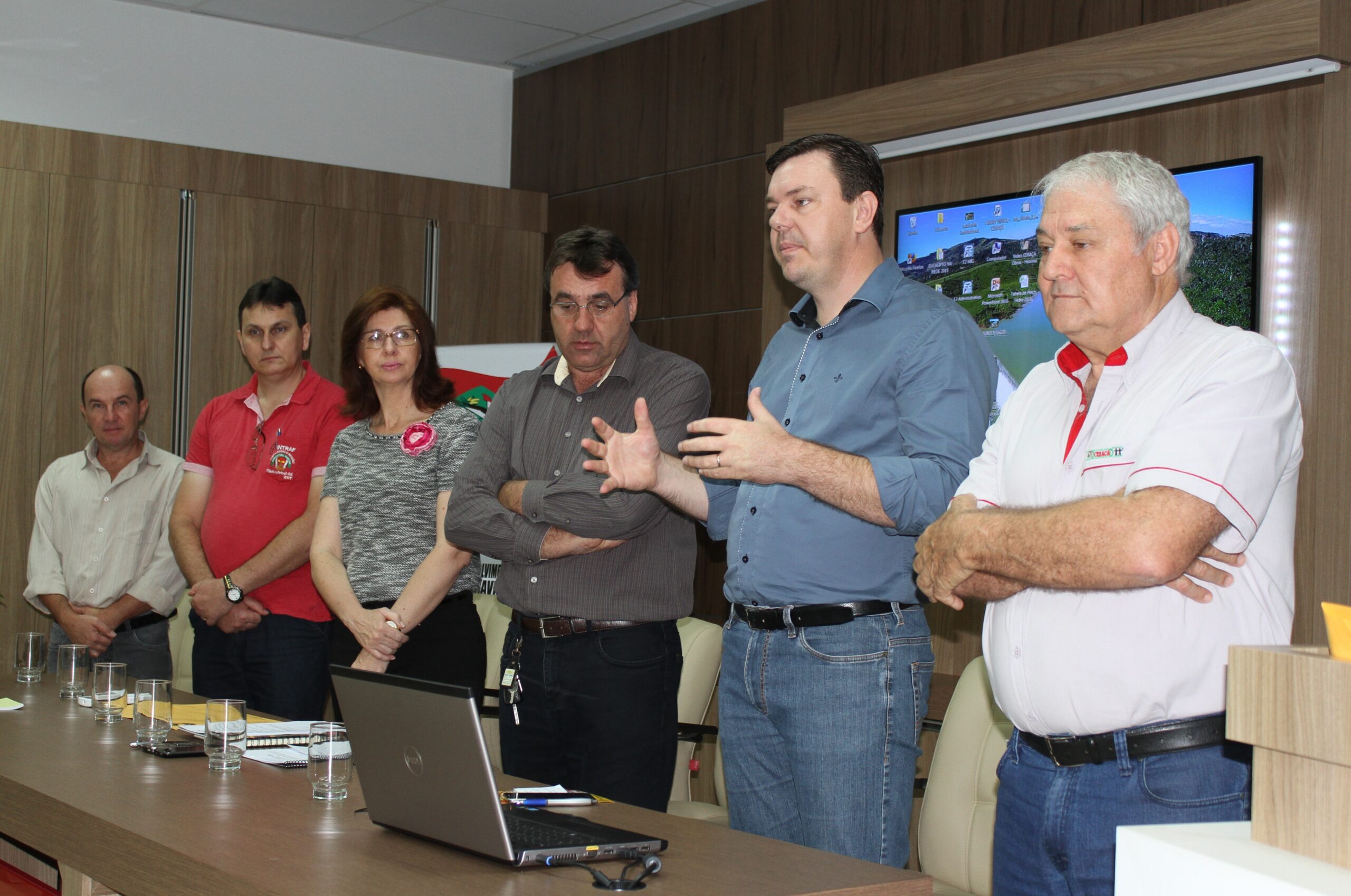 Prefeito Daniel falou sobre as principais ações desenvolvidas no município de Saudades