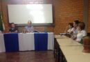 Nesta terça-feira (22), representantes da EEB Rodrigues Alves falaram da “Campanha da Solidariedade” durante a reunião do Rotary