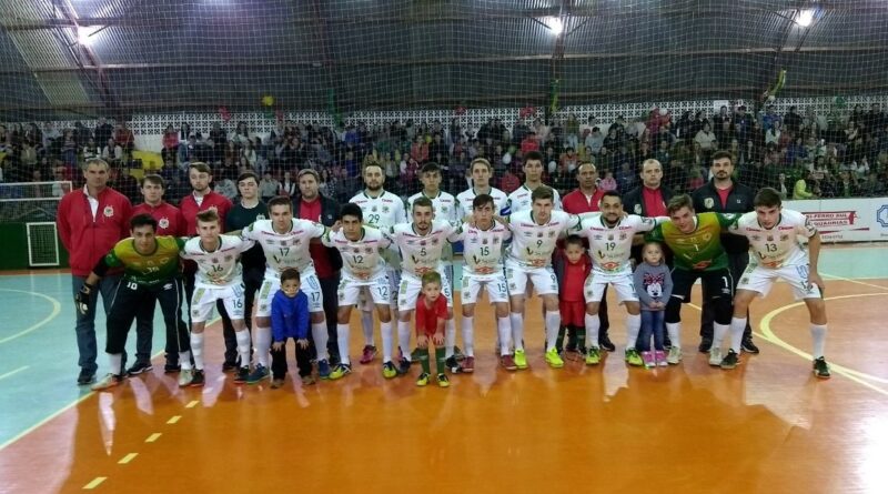 Equipe da ADAF Saudades busca o título do turno da Liga Catarinense de Futsal
