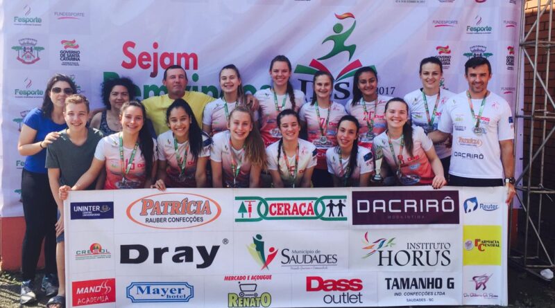 Equipe de Saudades conquistou o vice-campeonato nos Jogos Escolares etapa Estadual