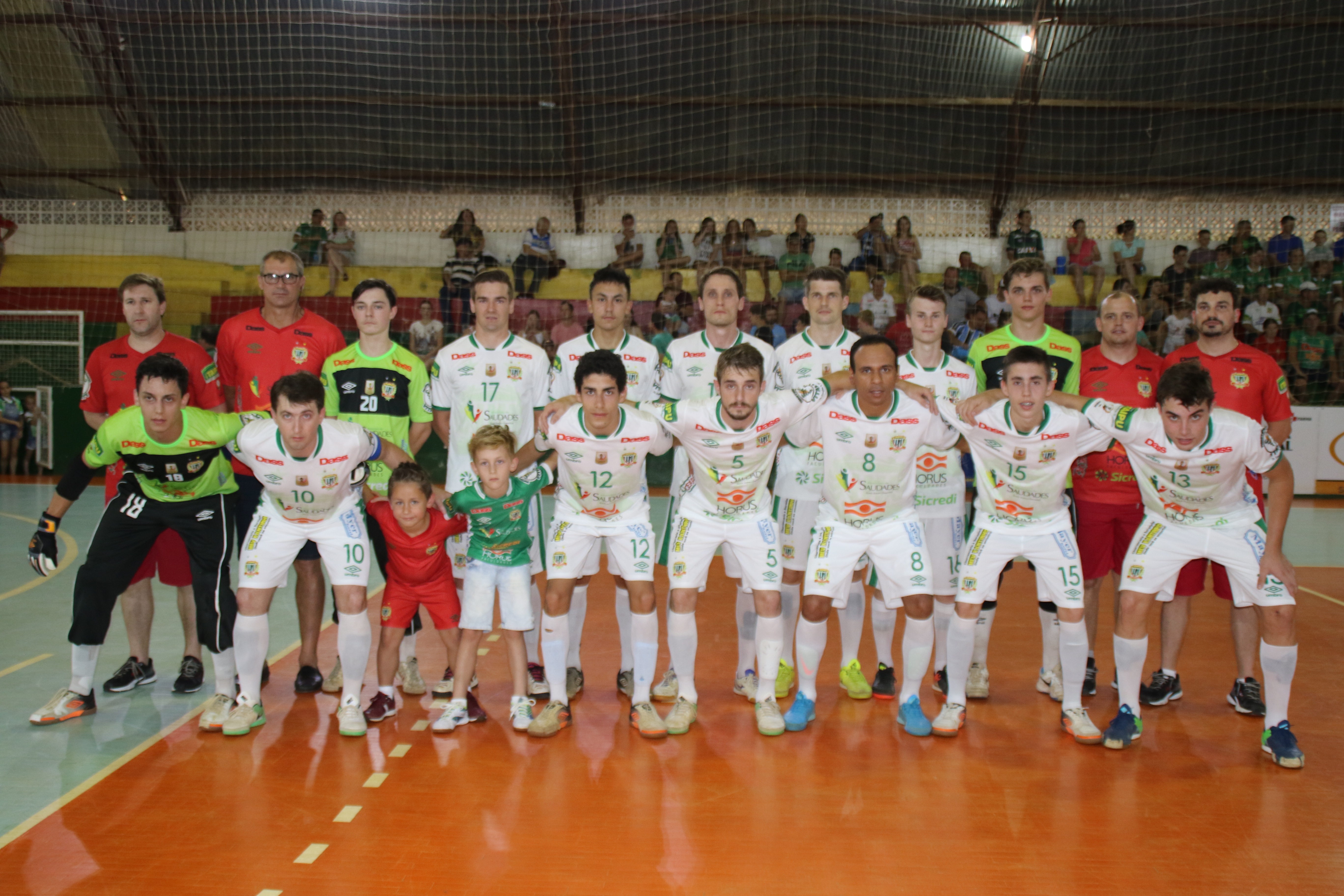 Equipe da ADAF Saudades acabou perdendo o jogo de volta das semifinais da Liga Catarinense de Futsal