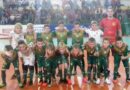 Equipe sub 10 da ADAF Saudades estreou na Liga Catarinense de Futsal jogando em casa
