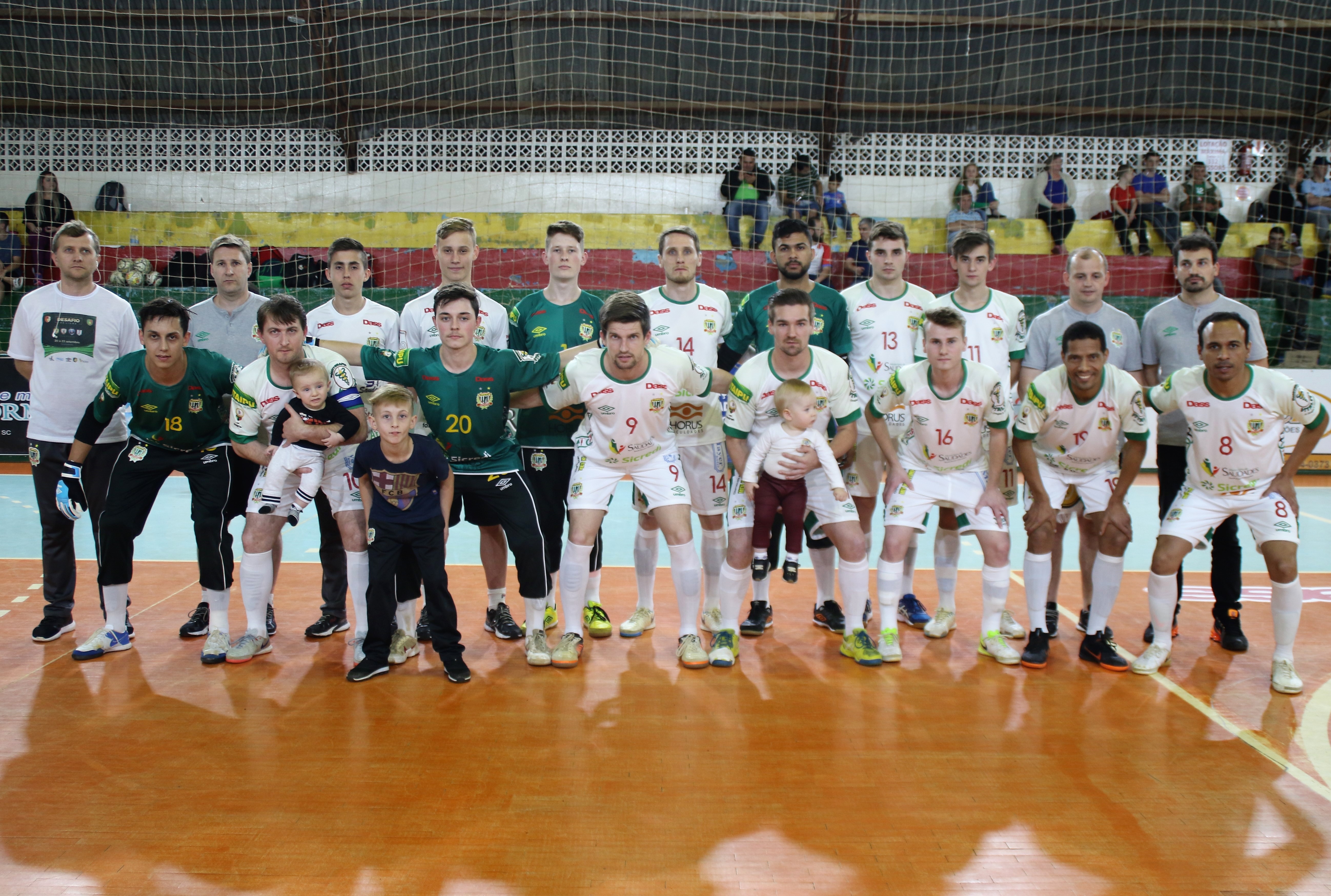 Equipe da ADAF Saudades conquistou de forma invicta o título do Desafio de Ligas