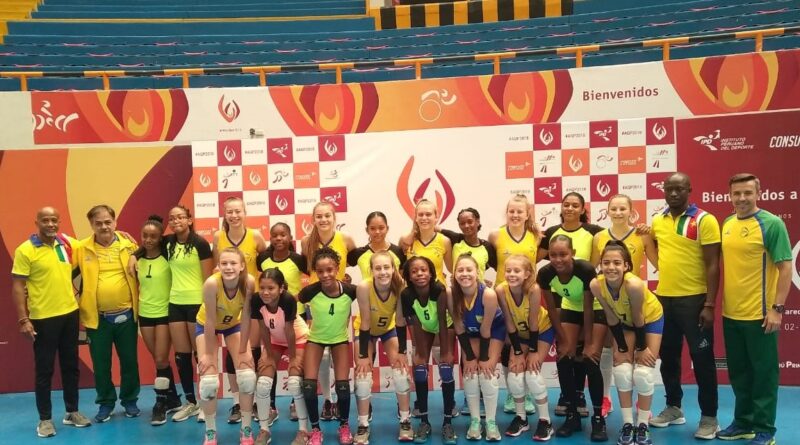 Equipe do Brasil – composta por atletas saudadenses – está entre as quatro maiores forças do voleibol latino-americano