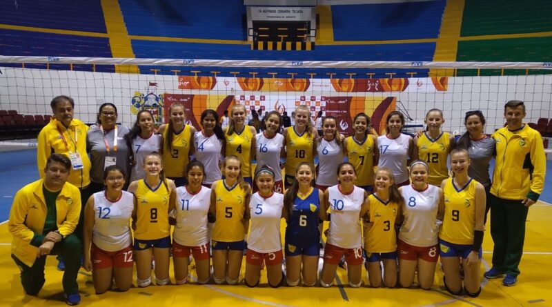 Equipe Brasileira conquistou o bronze no Campeonato Sul-americano Escolar, edição 2018