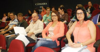 Conselheiros do município de Saudades também participaram da reunião promovida pela Amerios