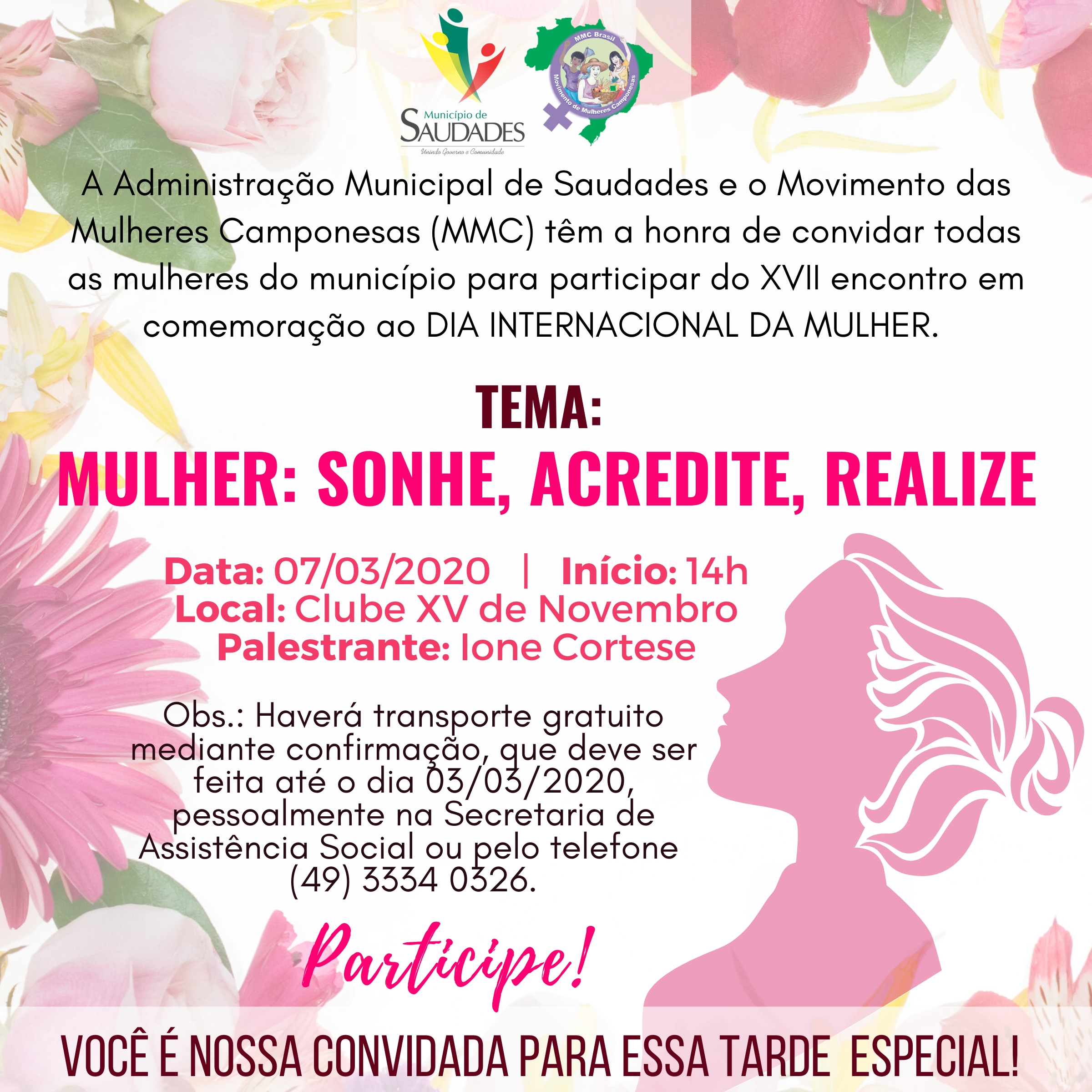 Fundação do ABC comemora Dia da Mulher com palestra sobre