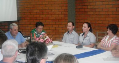 Rotary Clube de Saudades recebeu a visita de representantes da EEB Rodrigues Alves