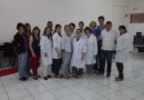 Equipe do Hemosc de Chapecó juntamente com profissionais da Secretaria da Saúde de Saudades desenvolveram ação de forma conjunta