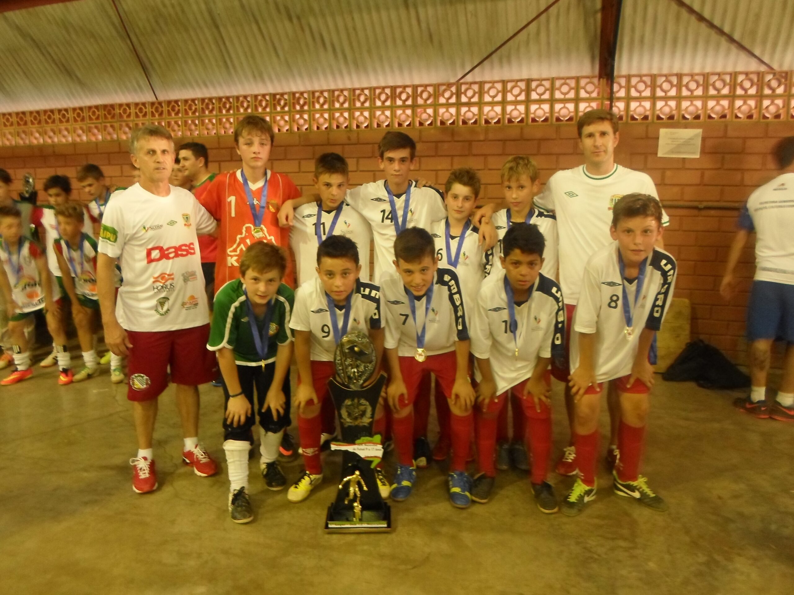 No Sub 13, AD Saudades foi a grande campeã da 2ª Copa SDR de Futsal