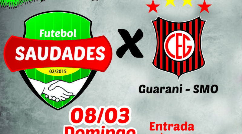 Futebol Saudades x Guarani de São Miguel do Oeste