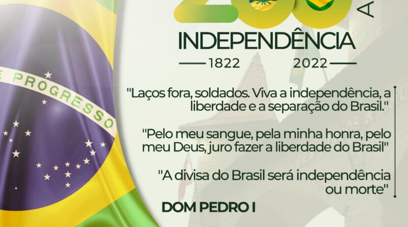 Venha cá vei, já viu a versão da independência do Brasil pelos olhos d