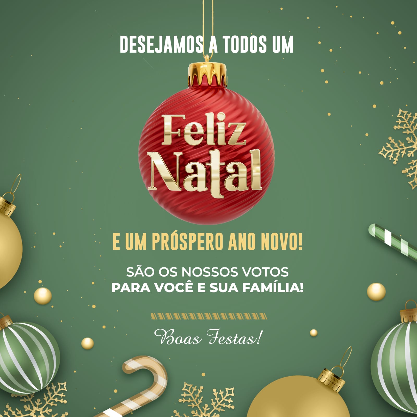 Calendário Boas Festas Natal 2023